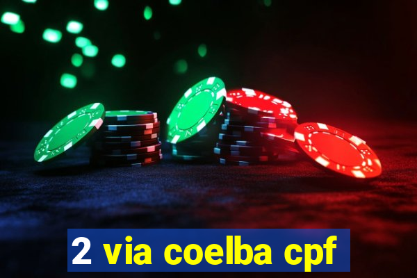 2 via coelba cpf